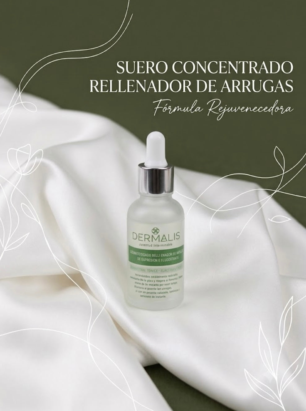 Sérum facial de ácido hiualurónico (30 ml)